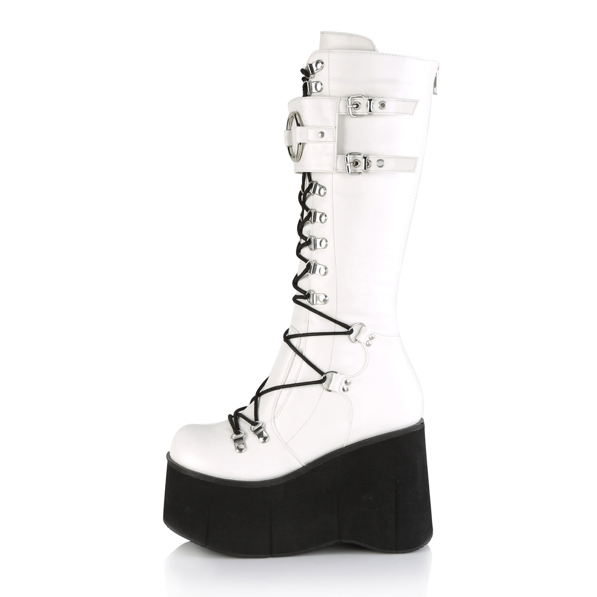 White Boots Black Laces