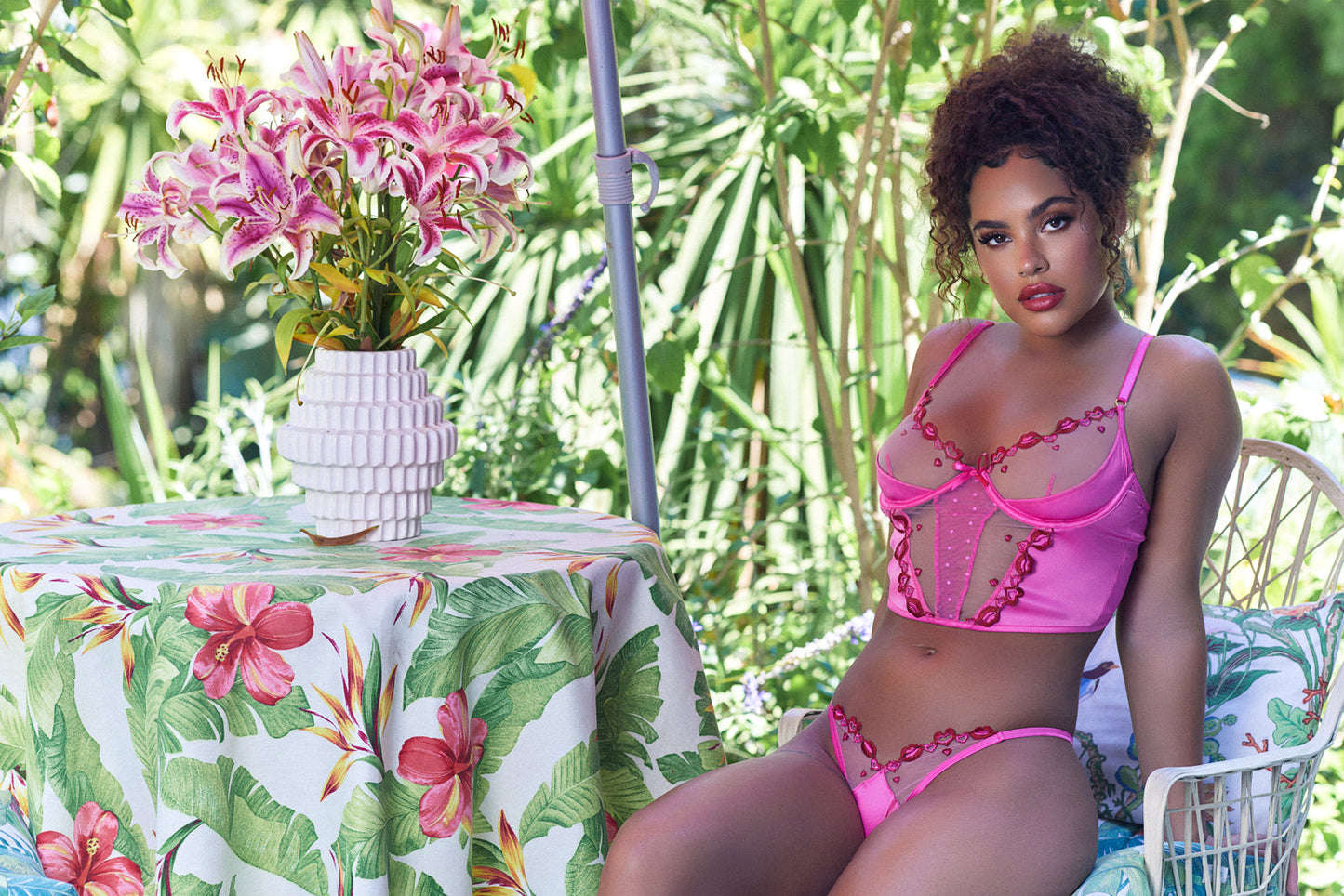 LI540 - Kiss & Tell 2-Piece Long-Line Set