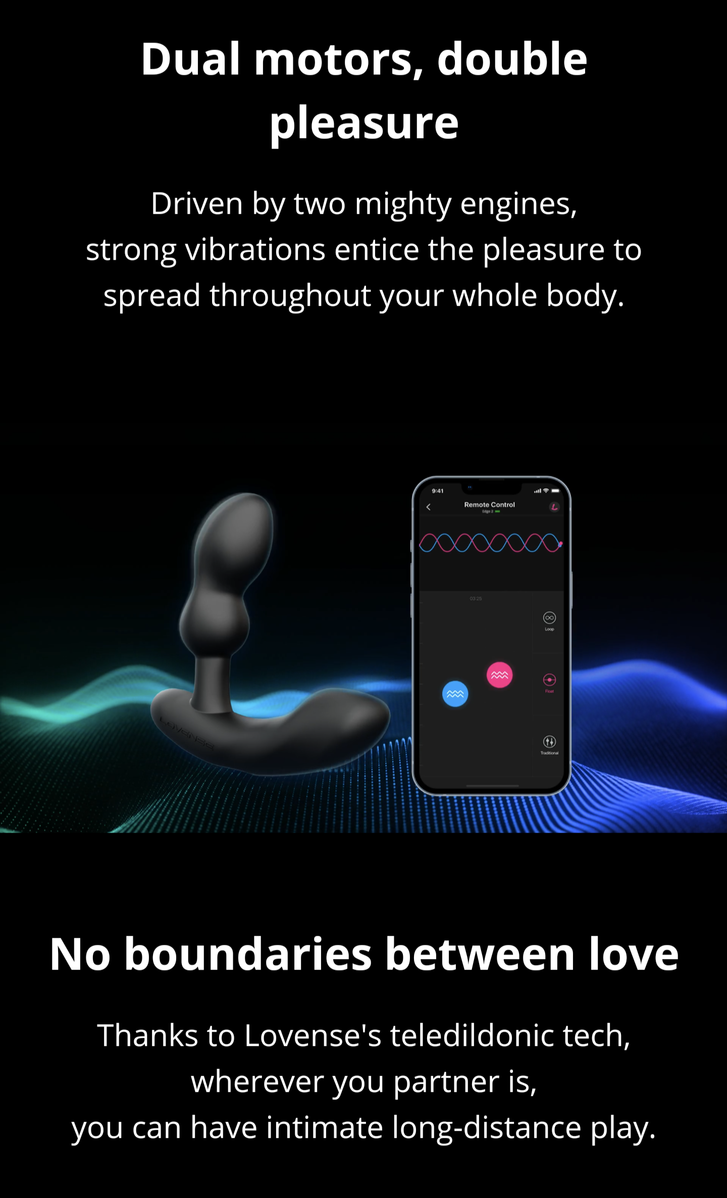 Prostate Vibrating Plug App Integrated