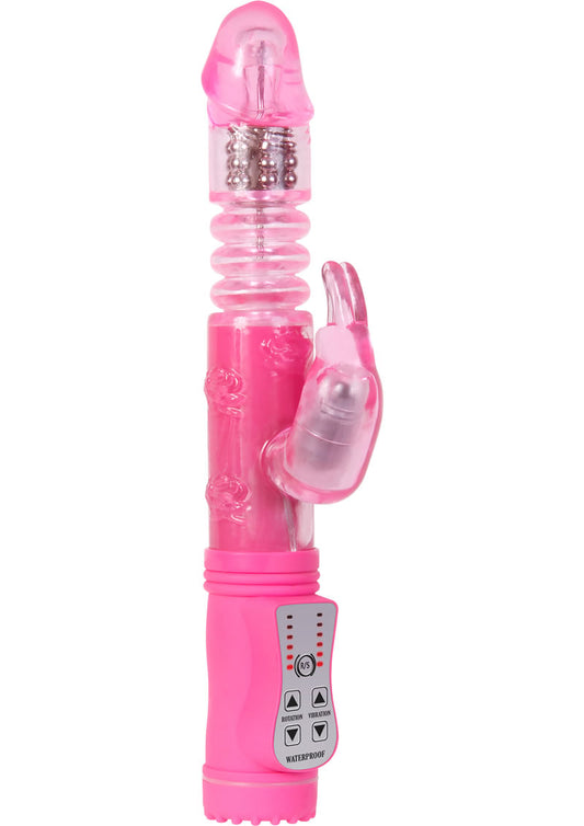 Adam and Eve - Eve's First Thruster Rabbit Vibrator - Pink