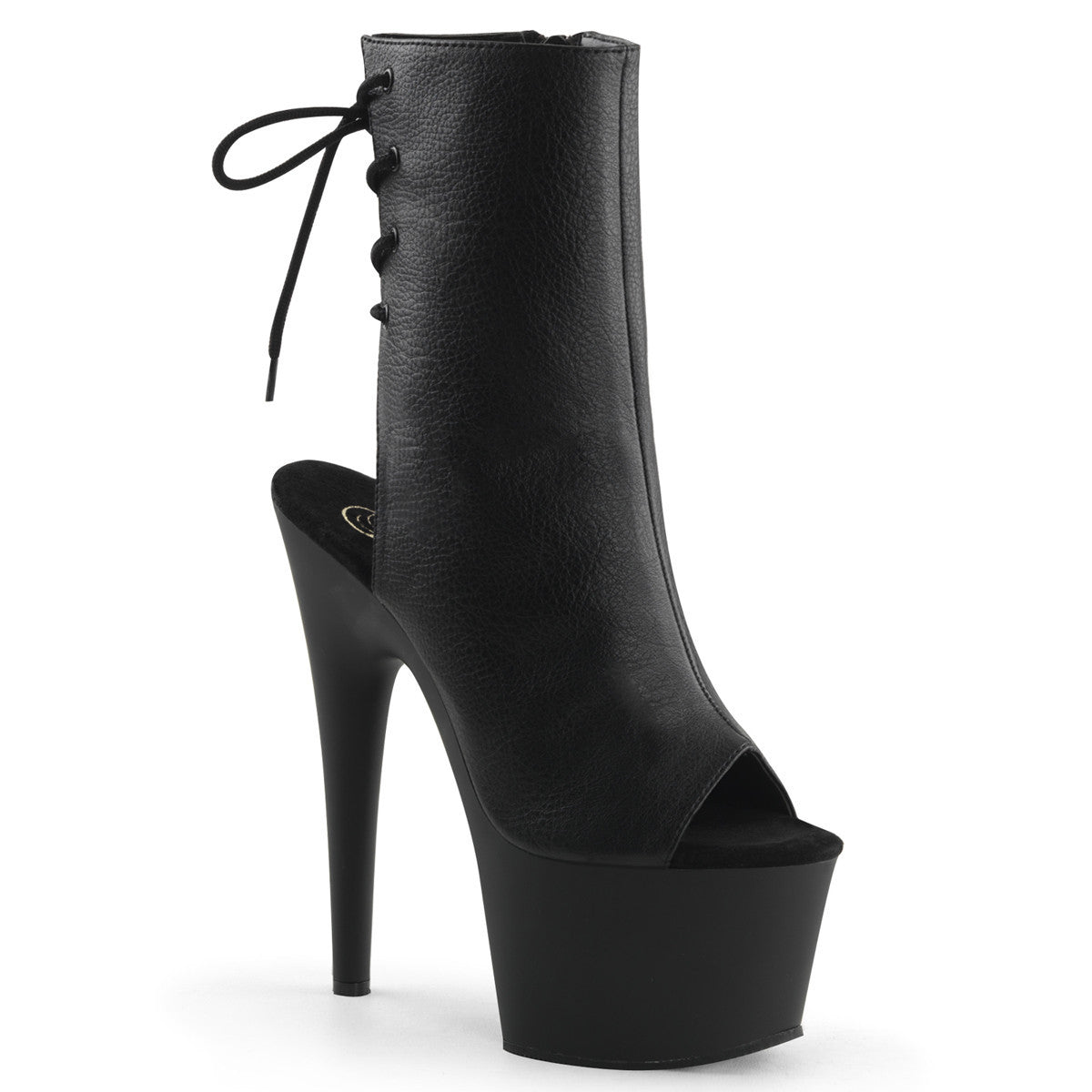 7" Heel Open Toe Ankle Boot - PlaythingsMiami