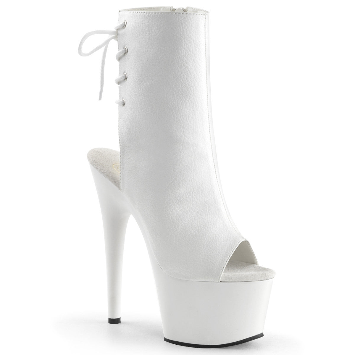 7" Heel Open Toe Ankle Boot - PlaythingsMiami