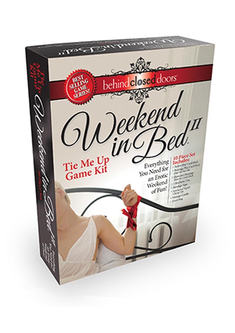 Behind Closed Doors Weekend In Bed II Tie Me Up Edition Bondage Play Kit