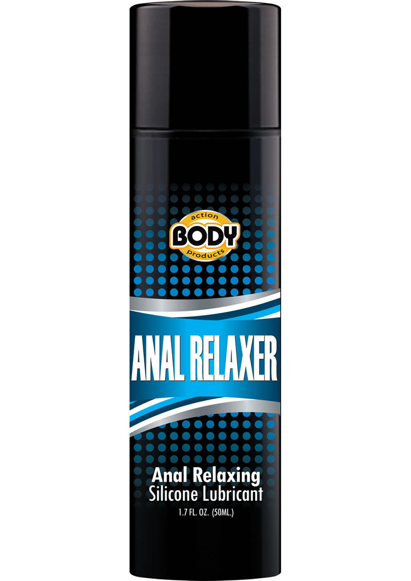 Body Action Anal Relaxer Silicone Lubricant - 1.7oz