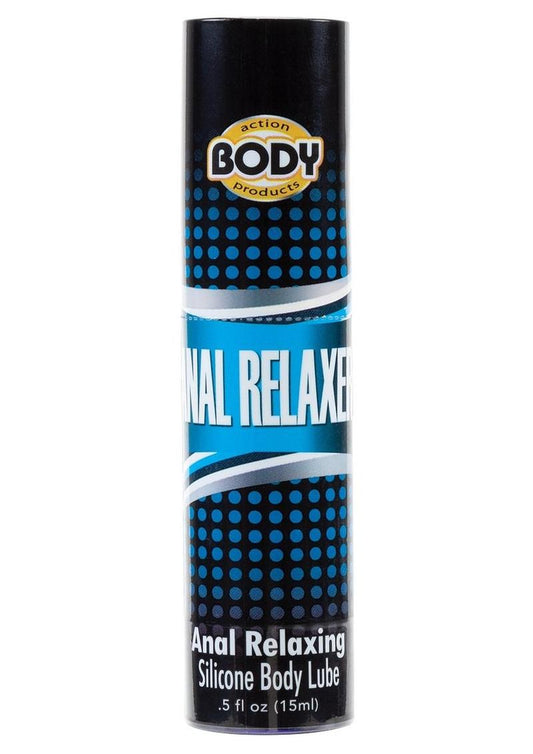 Body Action Anal Relaxer Silicone Lubricant - .5oz