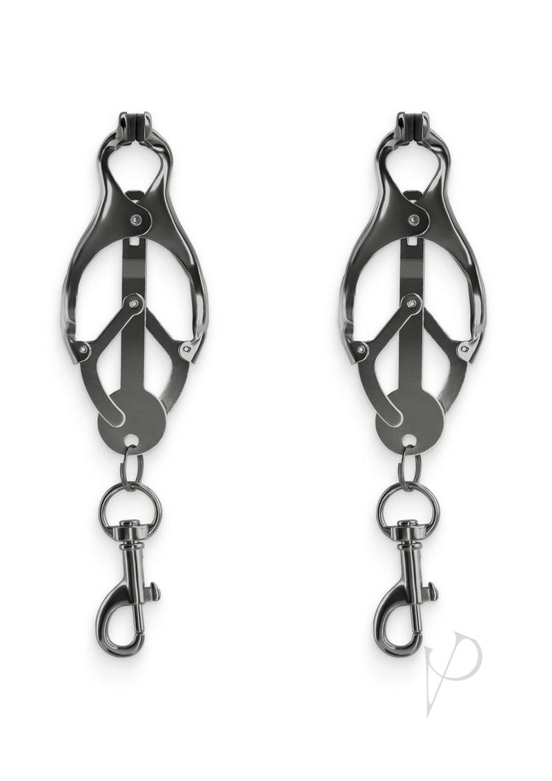 Bound Nipple Clamps C3 - Gray/Grey/Gun Metal/Metal