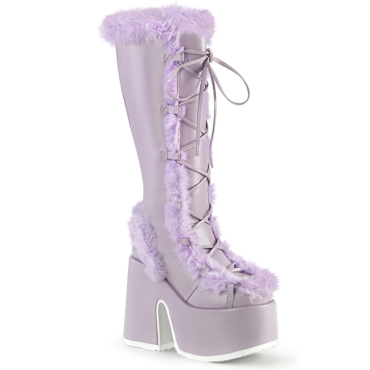 Platform Furry Boots Many Colors