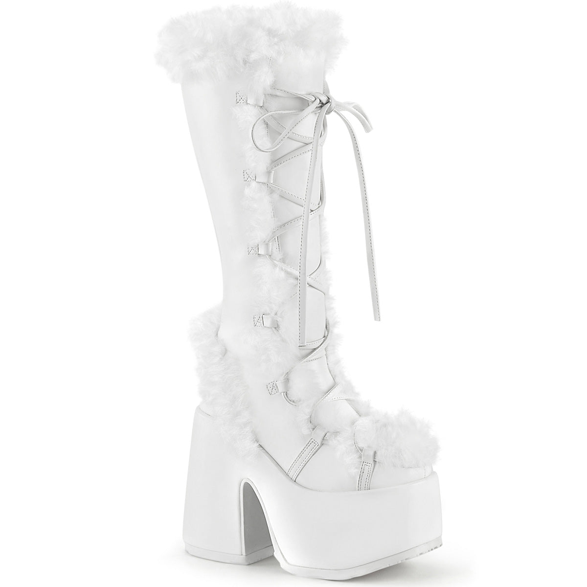 Platform Furry Boots Many Colors
