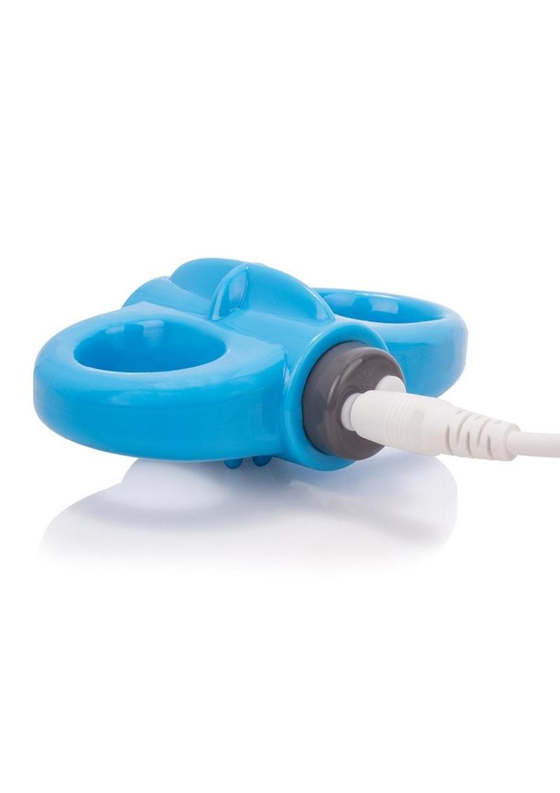 Charged Yoga Rechargeable Silicone Waterproof Cock Ring