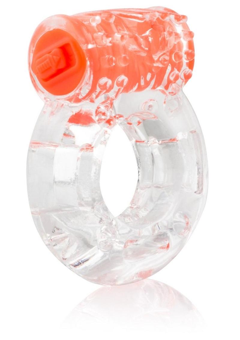 Color Pop Quickie Screaming O Plus Silicone Vibrating Cock Ring