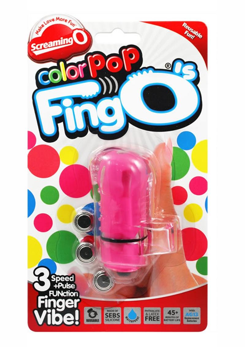 Colorpop Fing O Finger Vibrator - Pink