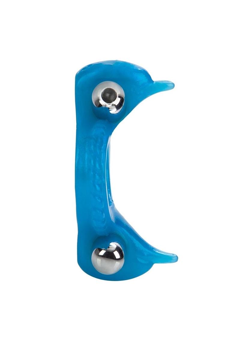 Double Dolphin Vibrating Cock Ring with Clitoral Stimulation