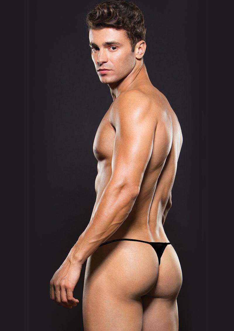 Envy Mesh G-String - Black - Medium/Small