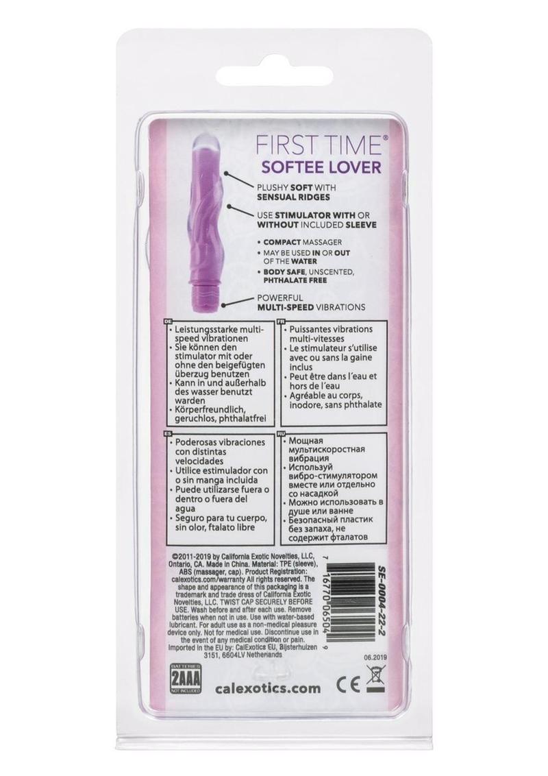 First Time Softee Lover Vibrator
