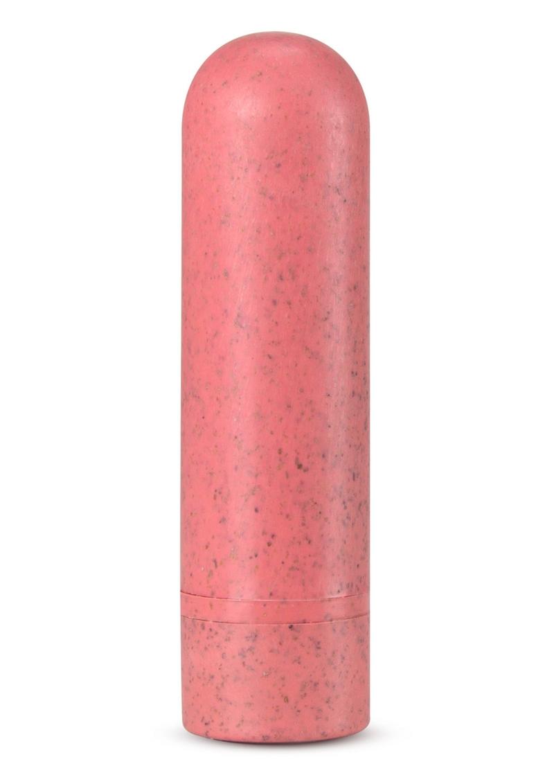 Gaia Eco Rechargeable Bullet Vibrator - Coral/Pink