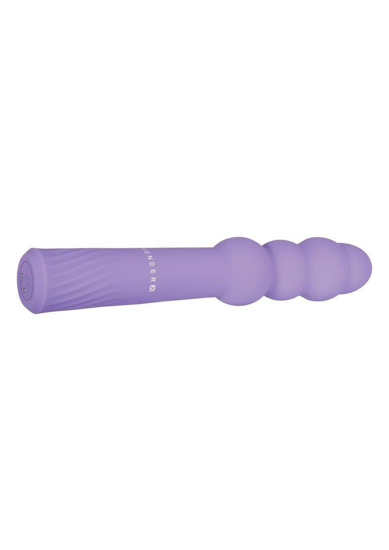 Gender X Bumpy Ride Rechargeable Silicone Vibrator