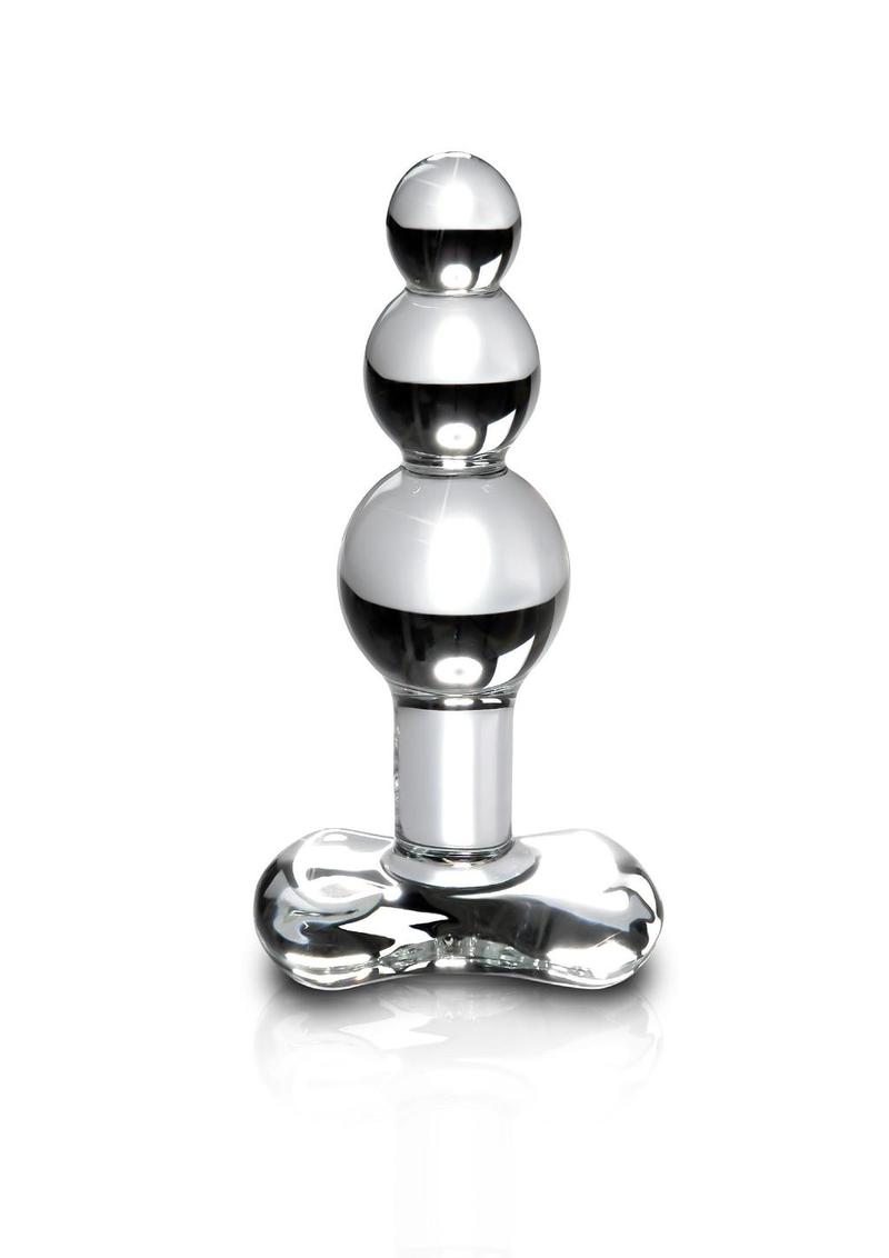 Icicles No. 47 Beaded Glass Anal Plug Icicles No. 47 Beaded Glass Anal Plug