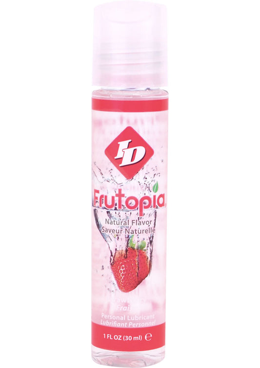 Id Frutopia Water Based Flavored Lubricant Strawberry - 1oz
