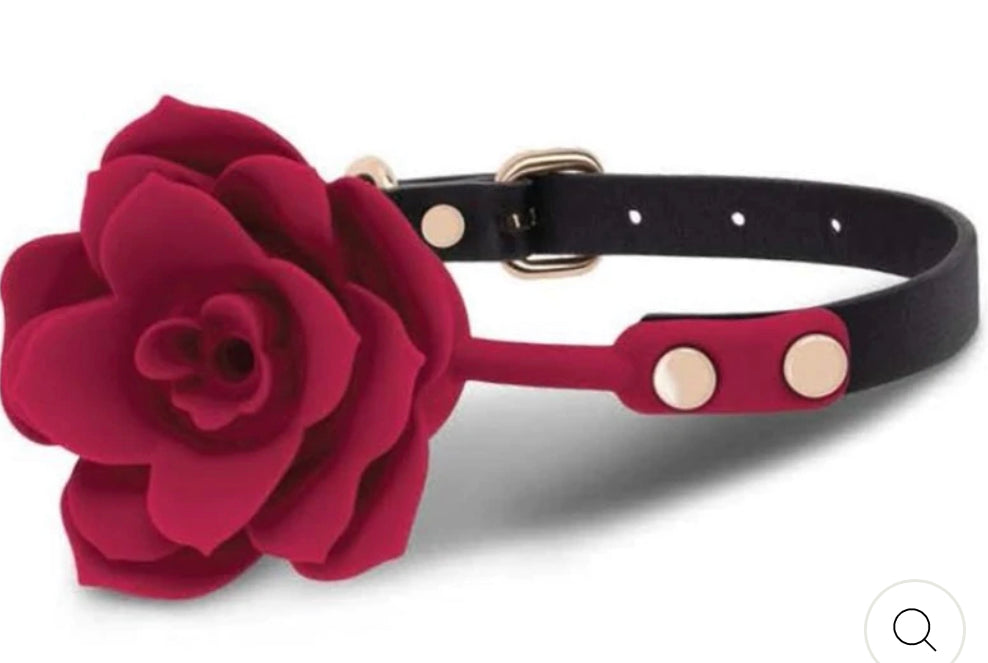 Ball Gag Rose Petal
