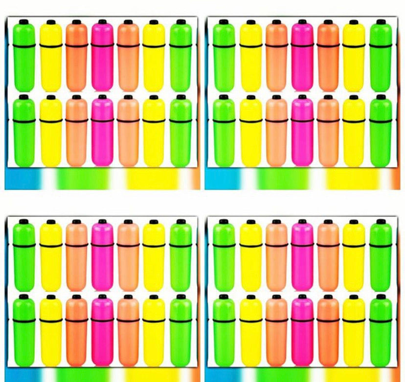 Clitoral Bullet Many Colors