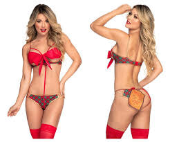 Sexy Christmas lingerie Wrapped for you