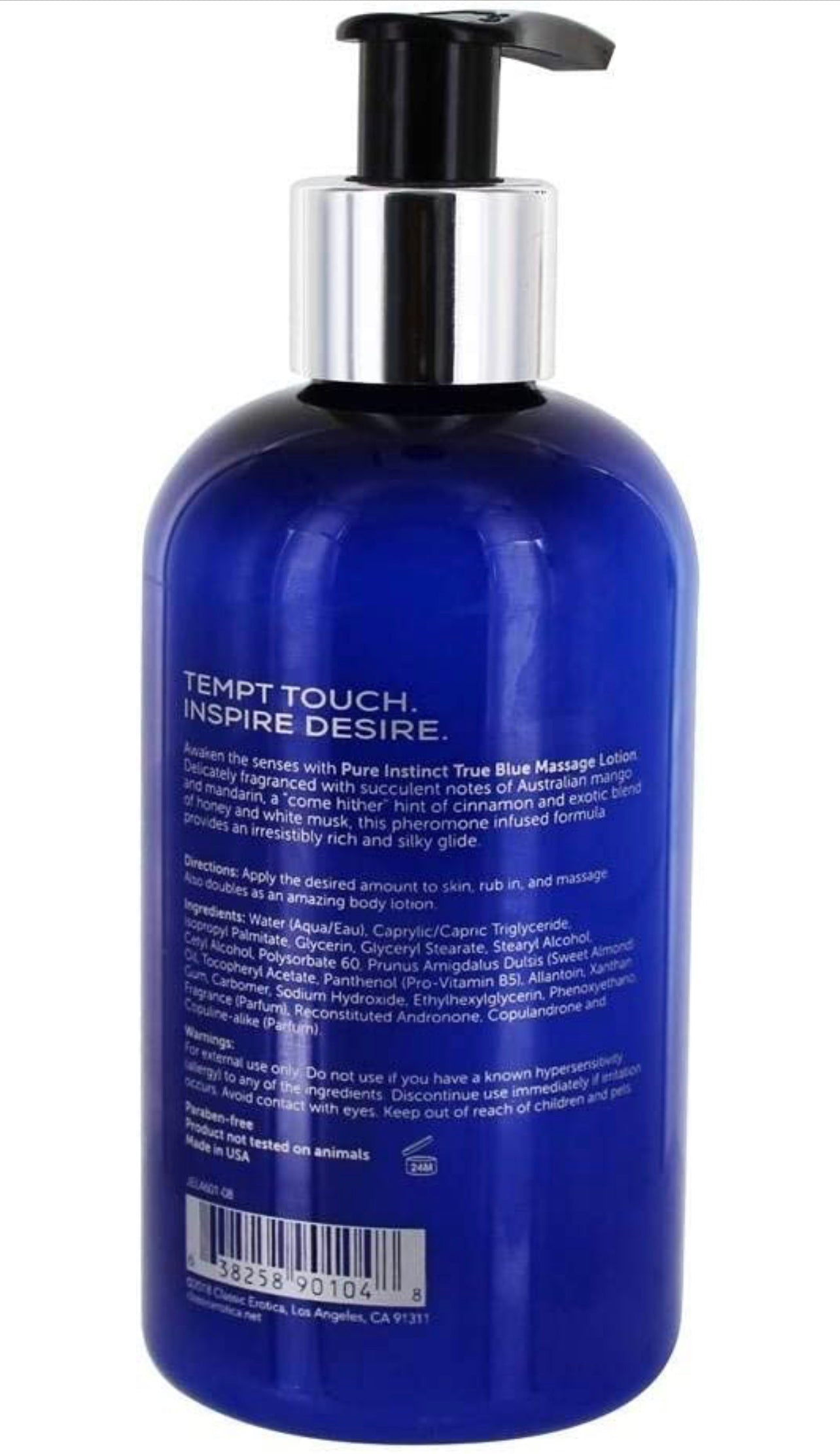Pheromones Pure Instinct Sex Attractant Massage lotion