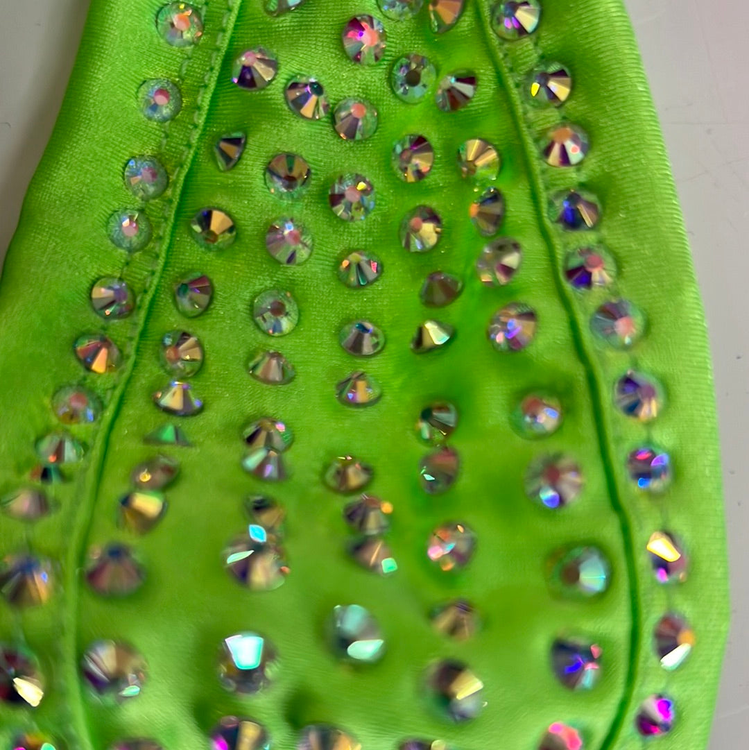 Rhinestone tear drop Bikini