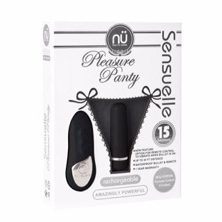 Sensuelle Pleasure Panty Bullet w/Remote Control - 15 Function Pink