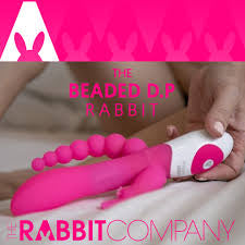 Rabbit Vibrator with Anal Beads Triple Pleasure