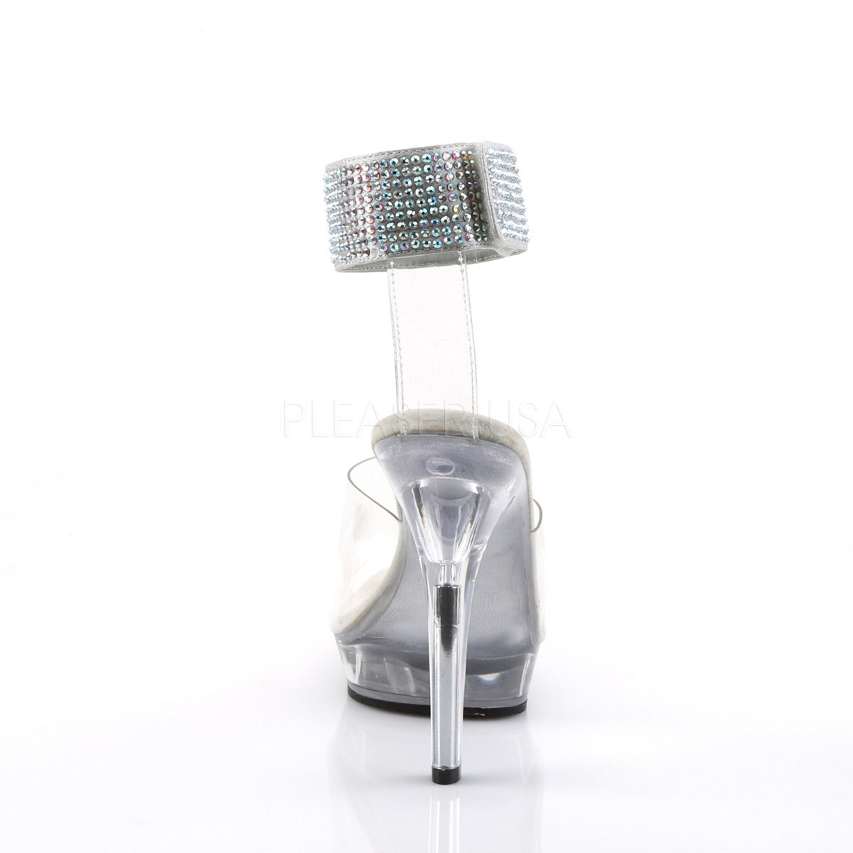 5” Clear Platform Sandals - PlaythingsMiami