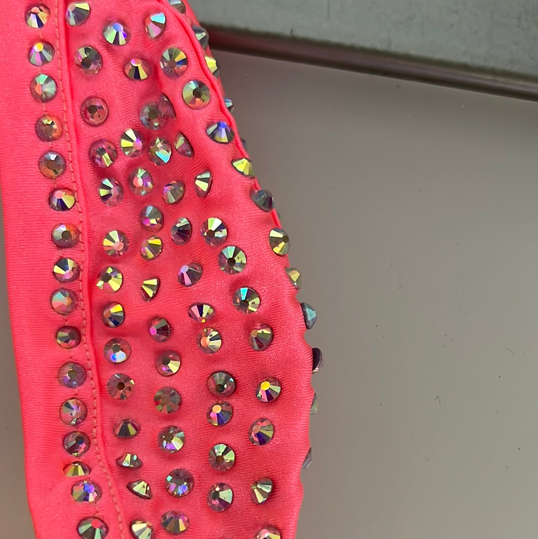 Rhinestone tear drop Bikini