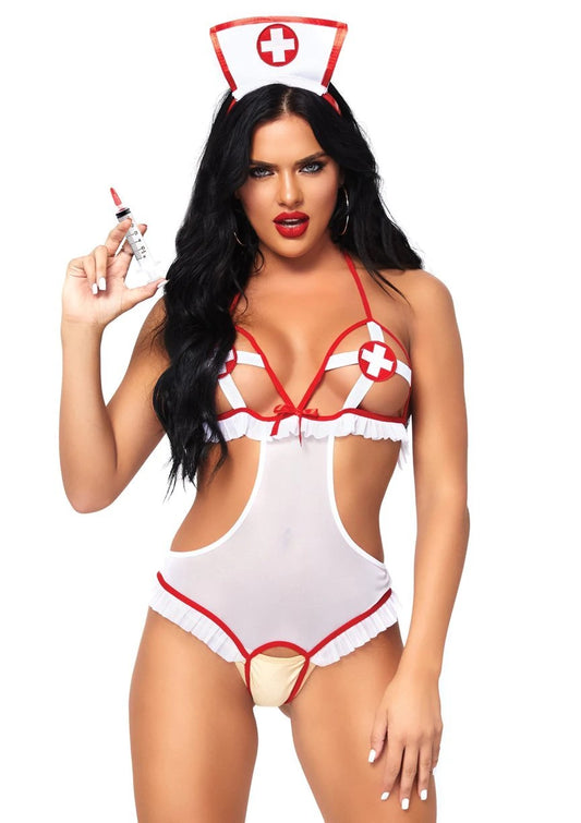 Naughty Nurse crotchless