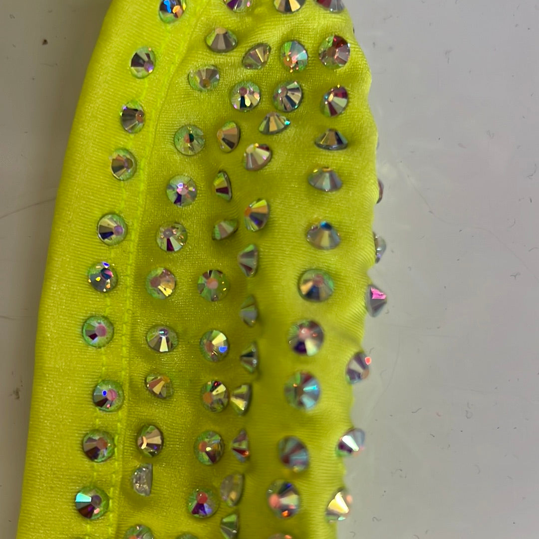 Rhinestone tear drop Bikini
