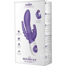Rabbit Vibrator with Anal Beads Triple Pleasure