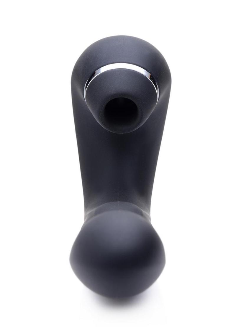 Inmi Shegasm 5 Star Tapping Silicone Rechargeable G-Spot Vibrator with Suction