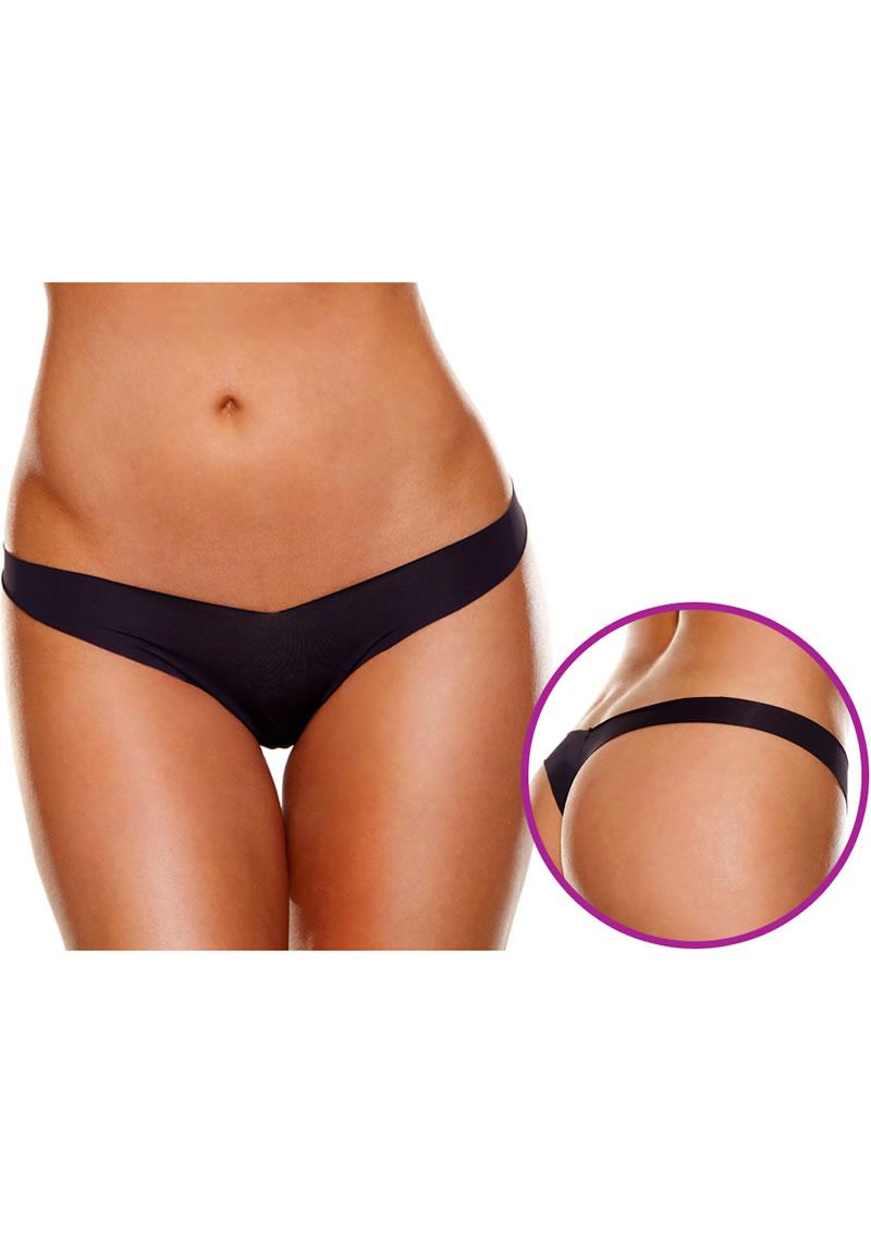 Invisible Thong - Black - Large/Medium
