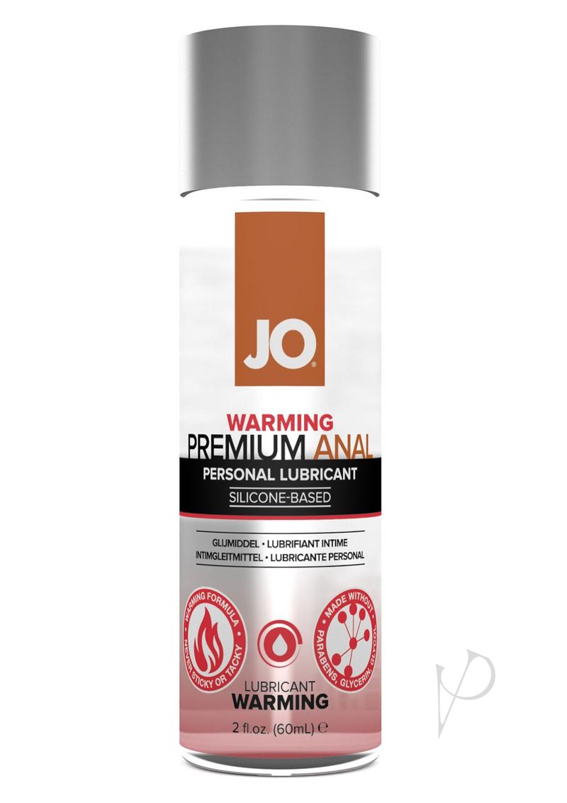 JO Premium Anal Silicone Warming Lubricant - 2oz