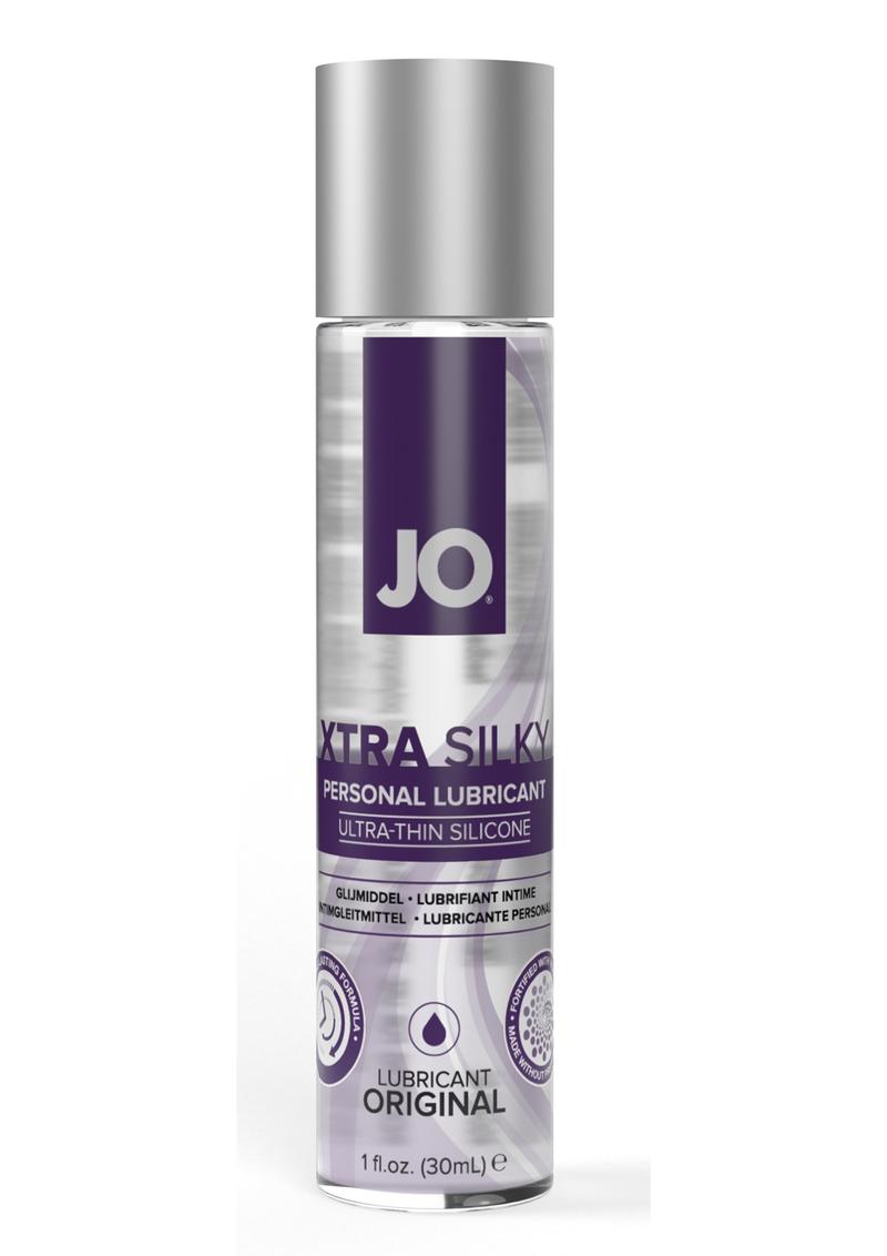 JO Xtra Silky Thin Silicone Lubricant - 1oz