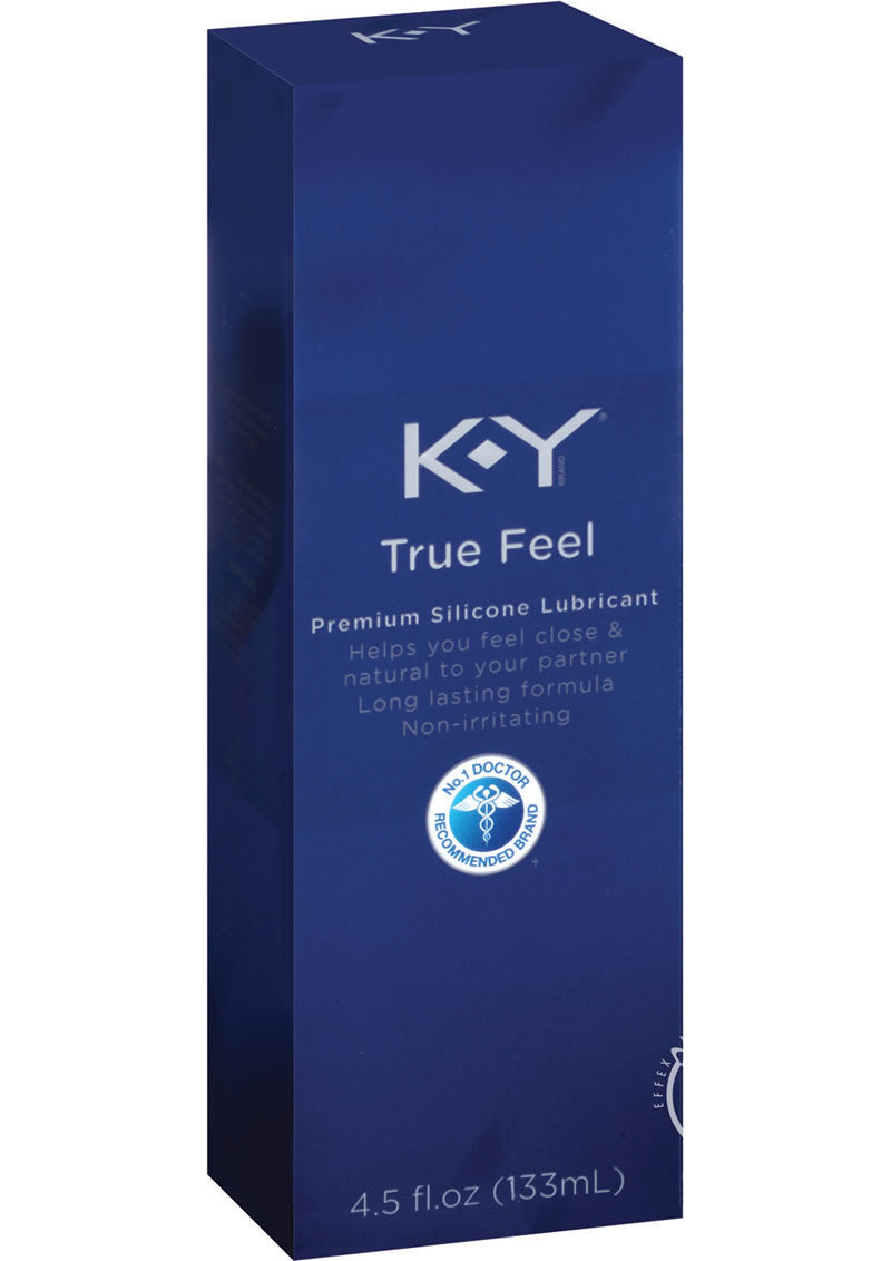 K-Y True Feel Premium Silicone Lubricant - 4.5oz