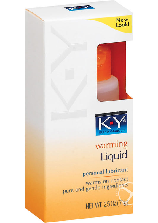 K-Y Warming Liquid Personal Lubricant - 2.5oz