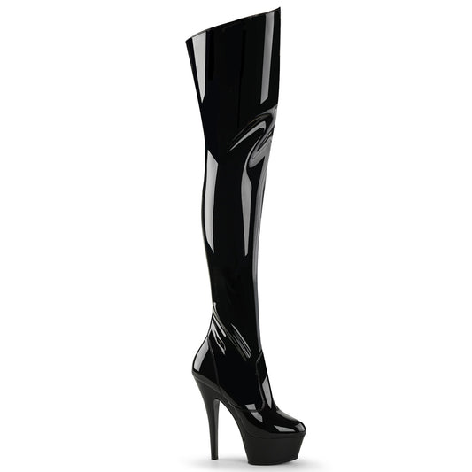 6" Heel Thigh High Boots