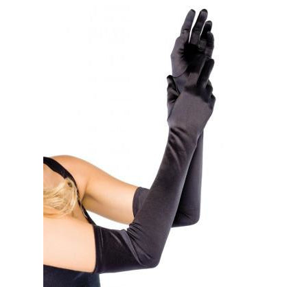 Extra Long Satin Gloves - PlaythingsMiami