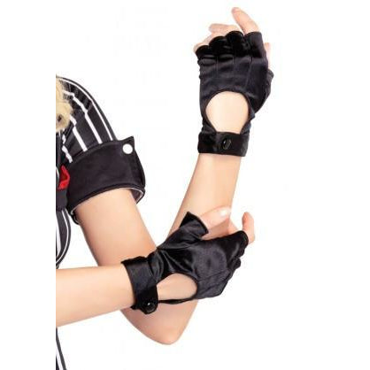 Fingerless Motorcycle Gloves - PlaythingsMiami
