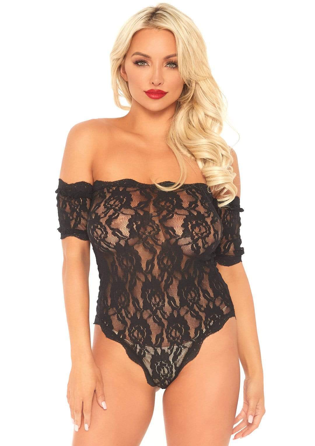 Strapless Lace Teddy