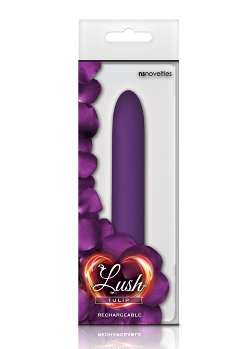 Lush Tulip Rechargeable Vibrator - Purple
