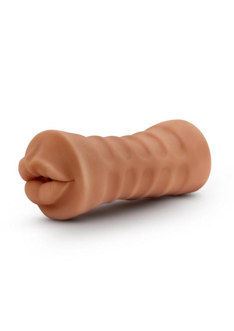 M For Men Isabella Vibrating Masturbator with Bullet - Mouth