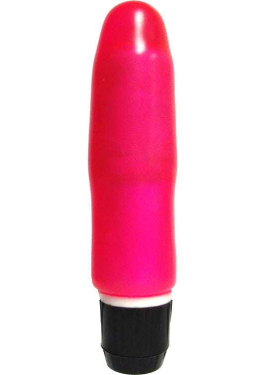 Mini Caribbean Number 3 Vibrator - Pink - 5.7in