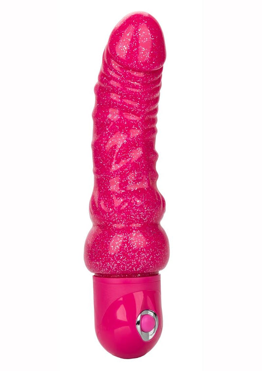 Naughty Bits Lady Boner Bendable Personal Vibrator - Pink - 6.25in