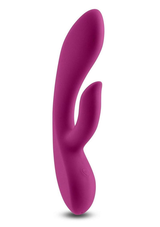 Obsessions Bonnie Rechargeable Silicone Rabbit Vibrator - Magenta/Pink