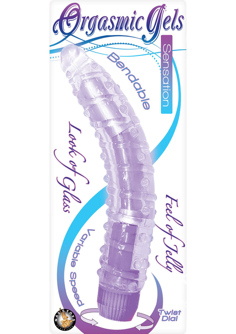 Orgasmic Gels Sensation Vibrator - Purple
